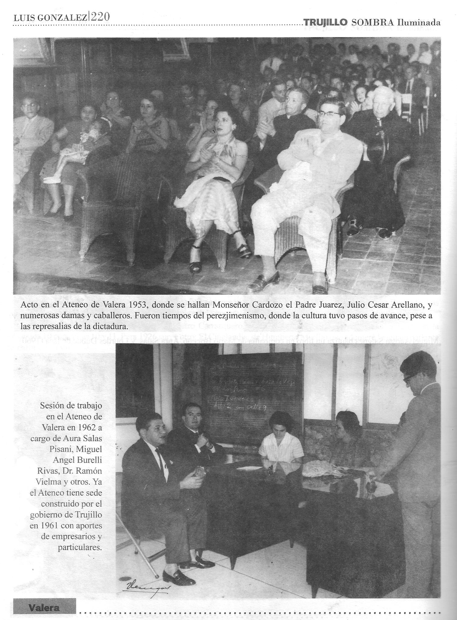 Ateneo de Valera fue siempre sinónimo de cultura y valores ciudadanos