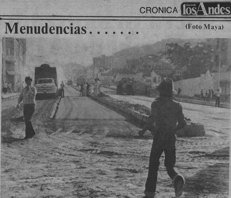 Hace 40 años se cristalizó la ampliación de la Av. Bolívar de Valera