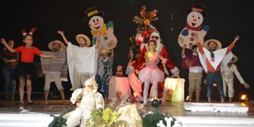 Gran Parrandón Navideño celebraron las 8 escuelas municipales de San Cristóbal