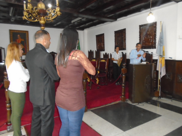 Juramentan nuevos consejeros del Cmdnna Valera