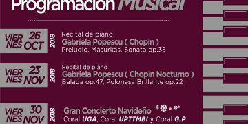 La UGA invita a gran concierto navideño