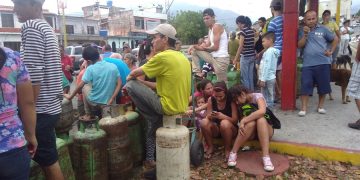 Huelgas en Valera por gas y cajas Clap