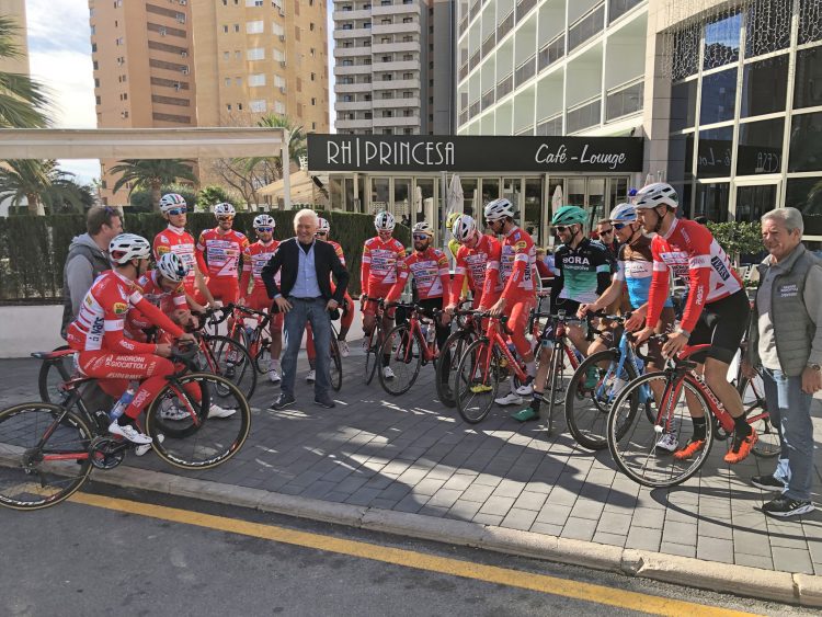 El equipo Androni ha ratificado su participación en la Vuelta al Táchira
