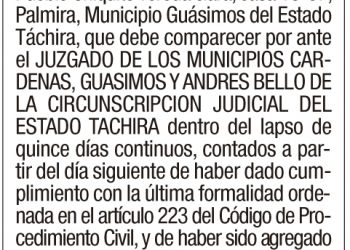 Cartel  Edeina Adela Zambrano Gómez
