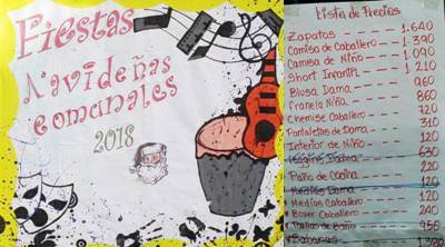 Feria navideña para los “tradicionales estrenos” de los carvajalenses