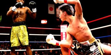 Mayweather puso la cómica en su show en Japón