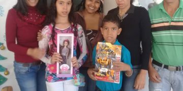 Recibieron regalos alumnos de U.E. Hilario Pisani Anselmi