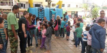 Empresa privada se une a la navidad de los niños