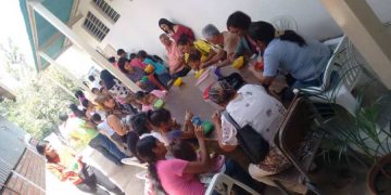 Comunidad de Agua Clara inició la navidad con grato compartir