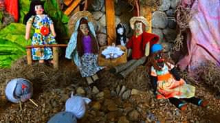 Un pesebre muñequero: de trapo y con alma artesana