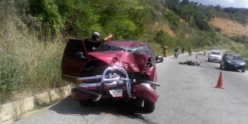 Choque de camioneta con moto deja un fallecido en Motatán 