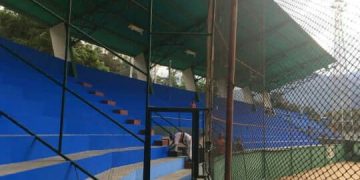 Una manito de pintura le dieron al estadio Dr. Humberto González Albano de Trujillo