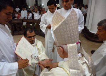 Fray Alejandro Rincón nuevo sacerdote mercedario