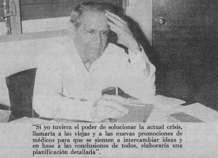 Dr. Pedro Emilio Carrillo,  vocación de servir, ser útil y bondadoso
