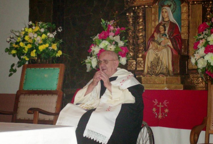 El padre Juan Francisco fue un trabajador incansable por la parroquia San Jacinto de Trujillo. Cortesía: Repertorio Trujillano