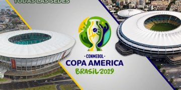 El 24 de enero será el sorteo  de la Copa América Brasil 2019