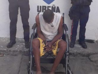 Apresan en plaza Bolívar de Ureña a sujeto  que distribuía marihuana en silla de ruedas