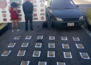 Guardia Nacional Intercepta en el peaje  “La Restauradora” dos envíos de droga