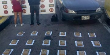 Guardia Nacional Intercepta en el peaje  “La Restauradora” dos envíos de droga