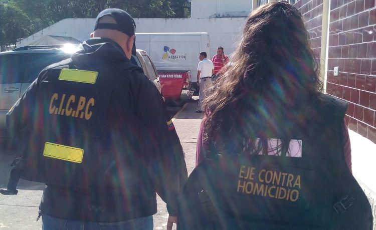 Efectivos de la División Contra Homicidios del Cicpc - Táchira asumieron investigaciones sobre la muerte del motorizado