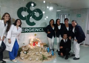 Centro Clínico San Cristóbal en alegre velada navideña