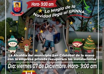 La magia de la navidad llega al SPINNA con una mañana diferente para los niños de Santa Elena y Lagunillas