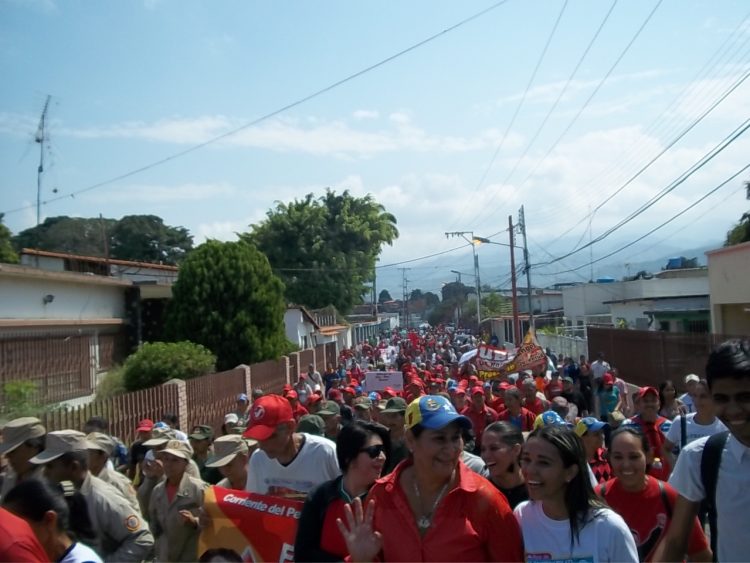 Barrios: manifestó “lo más importante  es tomar las calles en apoyo al presidente Nicolás Maduro”