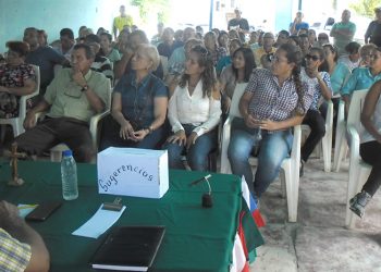 Apretada agenda cumplió dirigencia del Frente Amplio en Rafael Rangel