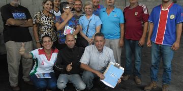 Complacidos integrantes del FAVL con actividades realizadas en el mes de enero