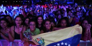 Gran concierto «Para la guerra nada» se desarrolla en Tienditas