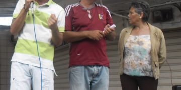 En Betijoque también hubo concentración y caminata