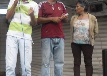 Concentración y caminata en Betijoque
