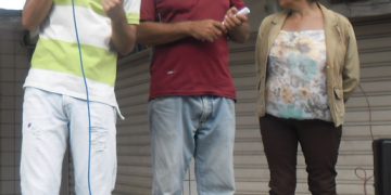 Concentración y caminata en Betijoque