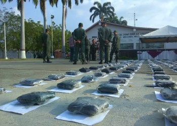 Más de 800 kilos de droga ha decomisado la GN en la región andina