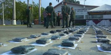 Más de 800 kilos de droga ha decomisado la GN en la región andina