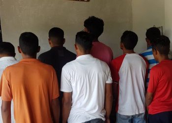 Fapet dio captura a nueve presuntos miembros de la banda del “Colombiano”