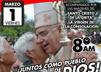 Obispo Moronta invita a la “Procesión la fe y esperanza” por Venezuela