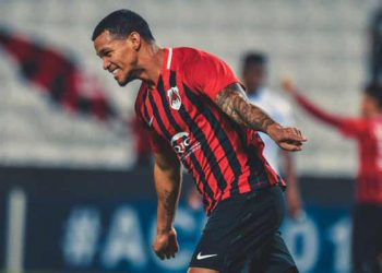 Gelmin marcó doblete en la Champions de Asia