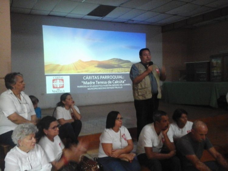 Cáritas Boconó: Contamos con voluntariado para ayuda humanitaria