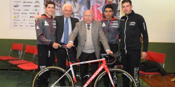 En Arona se realizó el lanzamiento  de Androni Giocattoli Sidermec 201