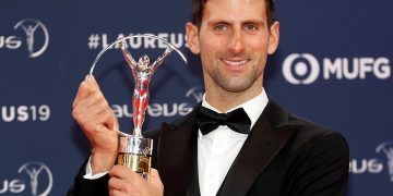 Djokovic y Biles con los Oscars del Deporte
