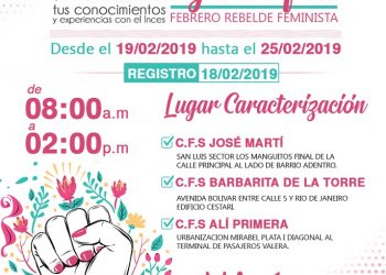 Inces desarrollará jornada de acreditación y certificación para mujeres valeranas