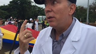 Médicos piden pasar ayuda humanitaria  porque en Venezuela hay un exterminio de la población