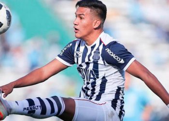 Samuel Sosa marcó por primera vez en Argentina