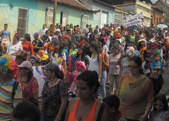 Un vistoso desfile de Carnaval se cumplió en calles de Betijoque