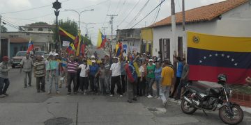 Frente Amplio en calles de Betijoque: cese a la usurpación, elecciones libres y nuevo gobierno