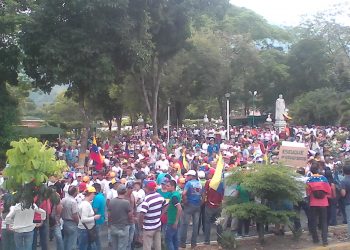 Oposición en Valera festejó ingreso al país de Juan Guaidó