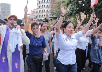 Gobernadora del Táchira peregrinó junto a los tachirenses por la fe, la esperanza y la vida