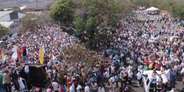 Gobernadora del Táchira peregrinó junto a los tachirenses por la fe, la esperanza y la vida