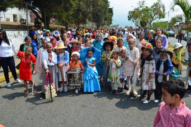 Desfile infantil gran atractivo del Carnaval Turístico Boconó 2019